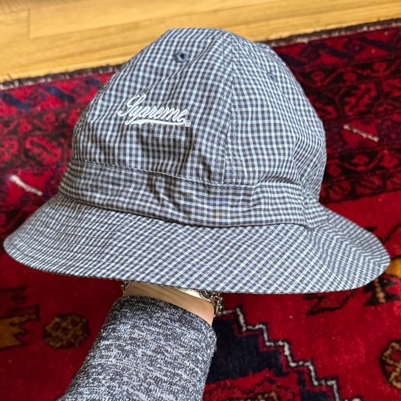 Supreme Gingham Bucket Hat M/L
